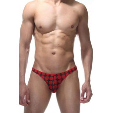 Мужские трусы-тонга в крупный горох Мужские трусы-тонга в крупный горох