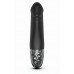 Черный вибратор с электростимуляцией Real Deal Neal - 16,5 см. Черный вибратор с электростимуляцией Real Deal Neal - 16,5 см.