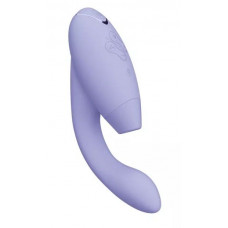 Сиреневый вибратор Womanizer Duo 2 с бесконтактной клиторальной стимуляцией Сиреневый вибратор Womanizer Duo 2 с бесконтактной клиторальной стимуляцией