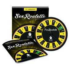Настольная игра-рулетка Sex Roulette Kiss Настольная игра-рулетка Sex Roulette Kiss