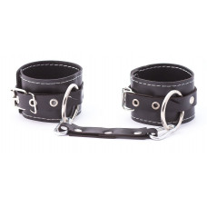 Кожаные двухслойные оковы с регулируемыми ремешками Кожаные двухслойные оковы с регулируемыми ремешками