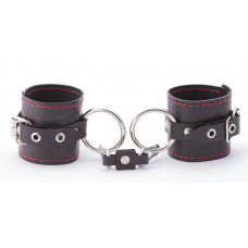 БДСМ-комплект: маленькая распорка и наручники БДСМ-комплект: маленькая распорка и наручники