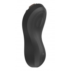 Черная вибровкладка в трусики - 9,3 см. Черная вибровкладка в трусики - 9,3 см.