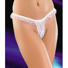 Пикантные трусики с рюшами и открытыми ягодицами Пикантные трусики с рюшами и открытыми ягодицами