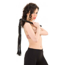 Черная многохвостая плеть - 78 см. Черная многохвостая плеть - 78 см.