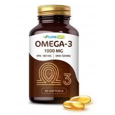 Пищевая добавка SuperCaps OMEGA-3 - 50 капсул (1000 мг) Пищевая добавка SuperCaps OMEGA-3 - 50 капсул (1000 мг)