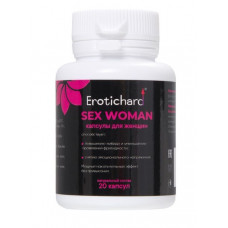 Капсулы для женщин Erotichard sex woman - 20 капсул (0,370 гр.) Капсулы для женщин Erotichard sex woman - 20 капсул (0,370 гр.)