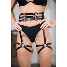 Кожаные гартеры на поясе Esteria Кожаные гартеры на поясе Esteria