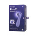 Сиреневый вакуумный стимулятор клитора Satisfyer Pro 2 Generation 3 Сиреневый вакуумный стимулятор клитора Satisfyer Pro 2 Generation 3