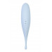 Голубой вакуум-волновой стимулятор клитора Satisfyer Twirling Pro Голубой вакуум-волновой стимулятор клитора Satisfyer Twirling Pro