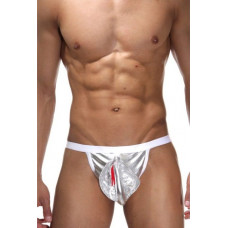 Ролевые трусы с серебристой коброй Ролевые трусы с серебристой коброй