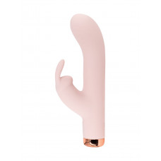 Телесный силиконовый вибратор-кролик - 16,5 см. Телесный силиконовый вибратор-кролик - 16,5 см.