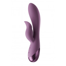 Фиолетовый перезаряжаемый вибратор Ida - 19,6 см. Фиолетовый перезаряжаемый вибратор Ida - 19,6 см.