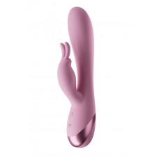 Розовый перезаряжаемый вибратор Lily - 19,6 см. Розовый перезаряжаемый вибратор Lily - 19,6 см.