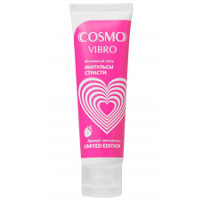 Возбуждающий гель на водно-силиконовой основе Cosmo Vibro с ароматом земляники - 50 гр. Возбуждающий гель на водно-силиконовой основе Cosmo Vibro с ароматом земляники - 50 гр.