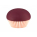 Бордовый вакуум-волновой вибратор в форме капкейка Бордовый вакуум-волновой вибратор в форме капкейка