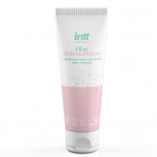 Лубрикант на водной основе Vibe Sensation с клубничным вкусом и легким вибрирующим эффектом - 50 гр. Лубрикант на водной основе Vibe Sensation с клубничным вкусом и легким вибрирующим эффектом - 50 гр.