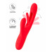 Красный вибратор-кролик с двигающимся язычком Patti - 24 см. Красный вибратор-кролик с двигающимся язычком Patti - 24 см.