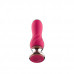 Розовый мини-вибратор Mini Vibrator с пультом ДУ - 12,5 см.