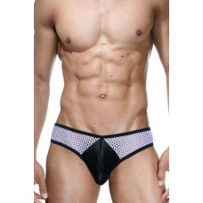 Мужские трусы-слипы из крупной сетки Мужские трусы-слипы из крупной сетки