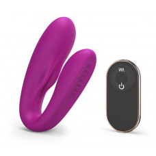 Лиловый вибратор для пар Match Up Couple Vibrator with Remote Control Лиловый вибратор для пар Match Up Couple Vibrator with Remote Control
