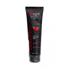 Интимный гель на водной основе Lube Tube Strawberry с клубничным вкусом - 100 мл. Интимный гель на водной основе Lube Tube Strawberry с клубничным вкусом - 100 мл.