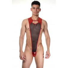 Сексуальное мужское боди с блестящими элементами Сексуальное мужское боди с блестящими элементами