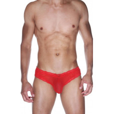 Красные мужские трусы-бразилиана Красные мужские трусы-бразилиана