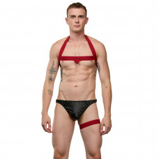 Мужской черно-красный костюм «Танцор» Мужской черно-красный костюм «Танцор»