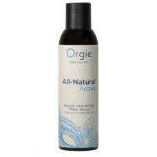 Интимный гель на водной основе Orgie All-Natural Acqua - 150 мл. Интимный гель на водной основе Orgie All-Natural Acqua - 150 мл.
