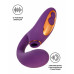 Фиолетовый вибромассажер с клиторальной стимуляцией Megam Фиолетовый вибромассажер с клиторальной стимуляцией Megam