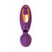 Фиолетовый вибромассажер с клиторальной стимуляцией Megam Фиолетовый вибромассажер с клиторальной стимуляцией Megam