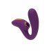 Фиолетовый вибромассажер с клиторальной стимуляцией Megam Фиолетовый вибромассажер с клиторальной стимуляцией Megam