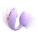 Сиреневый U-образный стимулятор клитора и точки G с пультом ДУ Wonderlover Сиреневый U-образный стимулятор клитора и точки G с пультом ДУ Wonderlover