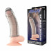 Текстурированная насадка на пенис Clear Textured Penis Enhancing Sleeve Extension - 16,5 см. Текстурированная насадка на пенис Clear Textured Penis Enhancing Sleeve Extension - 16,5 см.