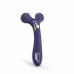 Темно-синий двусторонний вибромассажёр Fireball Темно-синий двусторонний вибромассажёр Fireball