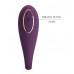 Фиолетовый вибратор для двоих August Фиолетовый вибратор для двоих August