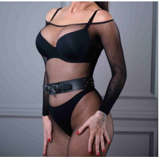 Черный кожаный пояс Sex Game Черный кожаный пояс Sex Game