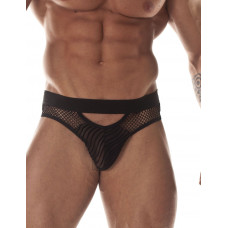 Сексуальные полупрозрачные трусы-слипы с сетчатыми вставками Сексуальные полупрозрачные трусы-слипы с сетчатыми вставками