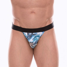 Мужские трусы-танга с принтом в виде китов Мужские трусы-танга с принтом в виде китов