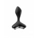 Черная анальная пробка с вибрацией Game Changer - 11,5 см. Черная анальная пробка с вибрацией Game Changer - 11,5 см.