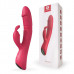 Красный вибромассажер-кролик Randy - 21,5 см. Красный вибромассажер-кролик Randy - 21,5 см.