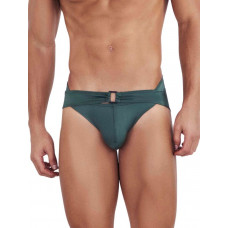Зеленые мужские трусы-брифы с поясом Flashing Brief Зеленые мужские трусы-брифы с поясом Flashing Brief