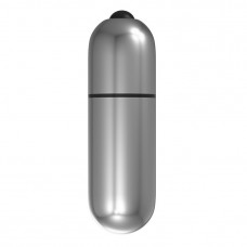 Серебристая вибропуля с вибрацией Серебристая вибропуля с вибрацией