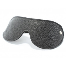 Черная кожаная маска на глаза Черная кожаная маска на глаза