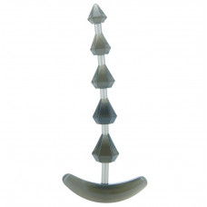 Дымчатая анальная цепочка PLIABLE PROBE - 15 см. Дымчатая анальная цепочка PLIABLE PROBE - 15 см.