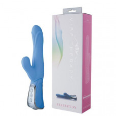 Голубой вибромассажёр VIBE THERAPY EXALTATION - 23 см. Голубой вибромассажёр VIBE THERAPY EXALTATION - 23 см.