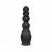 Черная анальная виброёлочка Anal Bead Vibrator с пультом ДУ