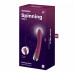 Малиновый вибратор-ротатор Spinning Vibe 1 - 18 см. Малиновый вибратор-ротатор Spinning Vibe 1 - 18 см.