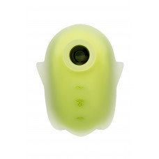 Желтый люминесцентный вакуум-волновой стимулятор клитора Glowing Ghost Желтый люминесцентный вакуум-волновой стимулятор клитора Glowing Ghost